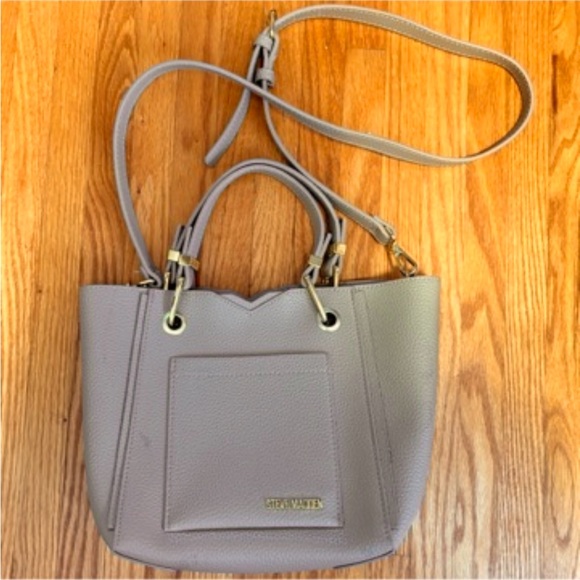 Steve Madden Handbags - Steve Madden Tan Bag with Versatile Straps